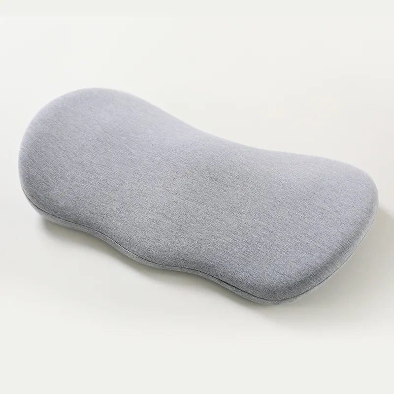 NightCurve lumbar pillow in light gray