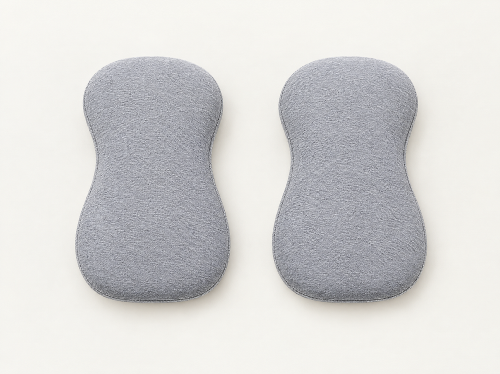 Two NightCurve pillows side by side
